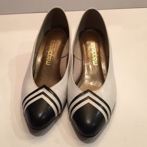 MADE IN USA BLU AND WHITE